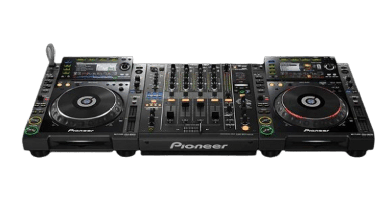 “Full DJ Setup Package 3 – 2x Pioneer CDJ 2000nxs CD Players + Pioneer DJM 900nxs DJ Mixer” | Rental