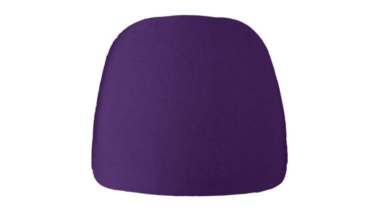 Chair Pad – Nova Solid Chair Pad Cover – Eggplant | Rental Chair Pad – Nova Solid Chair Pad Cover – Eggplant | Rental