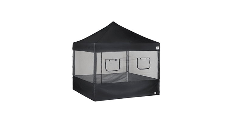 8′ x 30′ Tent Sidewall – Black Mesh Screen | Rental 8′ x 30′ Tent Sidewall – Black Mesh Screen | Rental