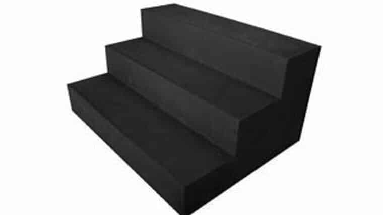 1 Step Stage Stairs w/o Rail – Black Wood | Rental 1 Step Stage Stairs w/o Rail – Black Wood | Rental