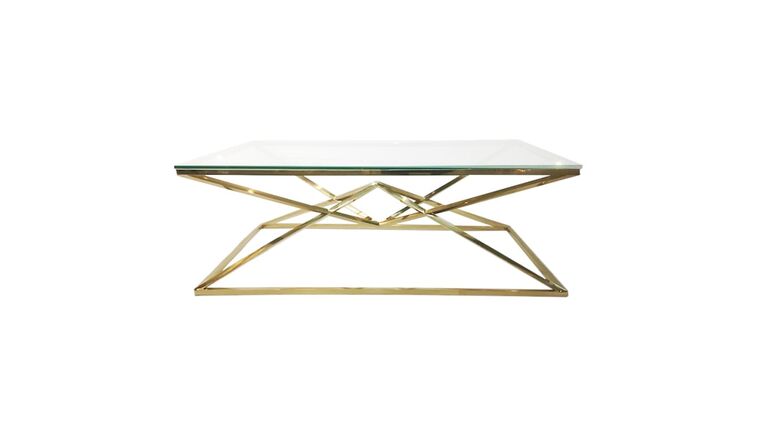 Coffee Table – Amore Gold | Rental Coffee Table – Amore Gold | Rental
