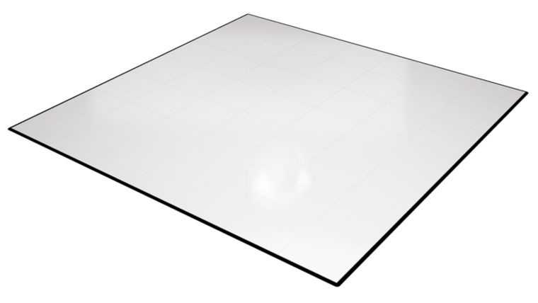 Custom Size | Slate White Dance Floor | Rental