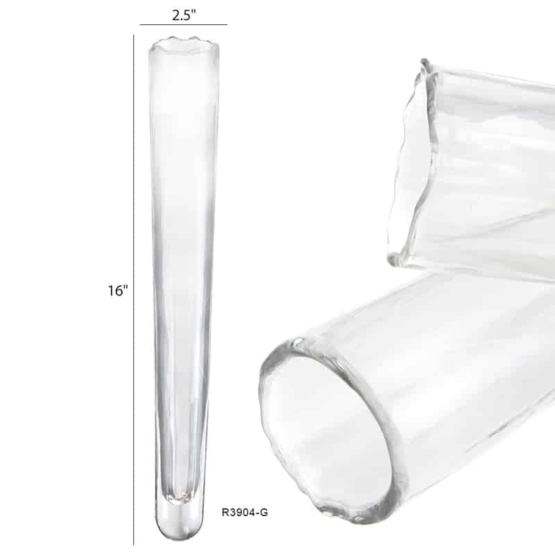 Glass Tube Bud Vase | Rental Glass Tube Bud Vase | Rental