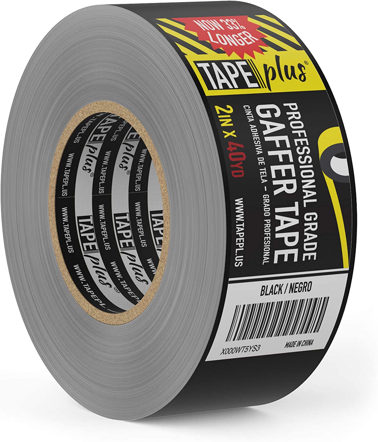 4″ x 30 Yards Black Gaff Tape Roll | Used – Purchase | Rental
