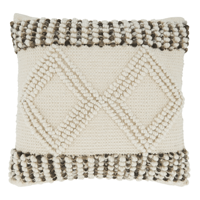 1637 Woven Textured Pillow | Rental
