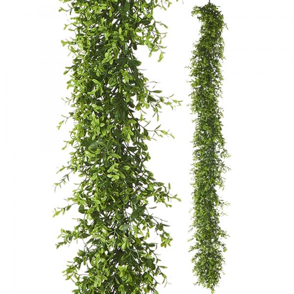 Decostar™ Artificial Mixed Greenery Garland – Style A – 62″ Long | Rental