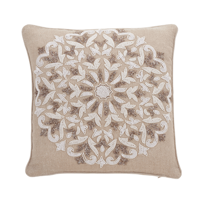 1568 Beaded And Embroidered Pillow | Rental