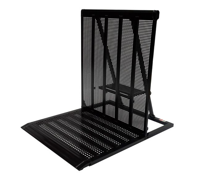 Straight Metal Blow-Through Concert Crowd Barricade Rental – Black | Rental Straight Metal Blow-Through Concert Crowd Barricade Rental – Black | Rental