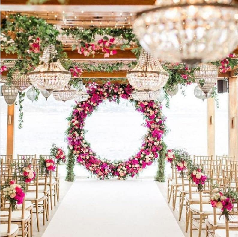 1 Piece Round Metal Arch | Rental 1 Piece Round Metal Arch | Rental