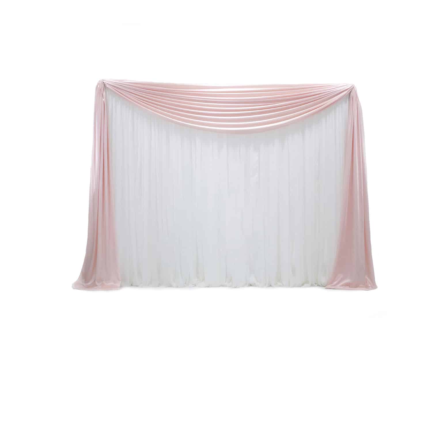 Drapery – Package – 1 Panel Fabric Backdrop 7′-12′ (Choose Colors/Fabrics) | Rental