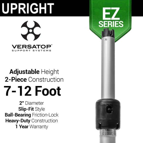 EZ Series – 2-Piece Adjustable Upright w/Slip-Lock (7ft-12ft) w/ Versatop™ | Rental EZ Series – 2-Piece Adjustable Upright w/Slip-Lock (7ft-12ft) w/ Versatop™ | Rental