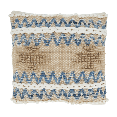 1747 Multi Texture Chindi Pillow | Rental