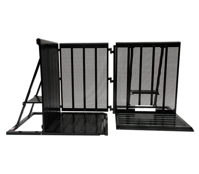 Versa Corner Metal Blow-Through Concert Crowd Barricade Rental – Black | Rental Versa Corner Metal Blow-Through Concert Crowd Barricade Rental – Black | Rental