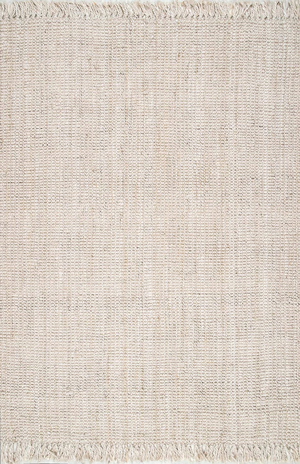 Jute Rug | 5′ x 7′ 6″ | Off-White | Rental Jute Rug | 5′ x 7′ 6″ | Off-White | Rental