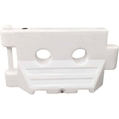 Water Filled Barricade w/Connector Pin Rental – 60″ – White | Rental Water Filled Barricade w/Connector Pin Rental – 60″ – White | Rental