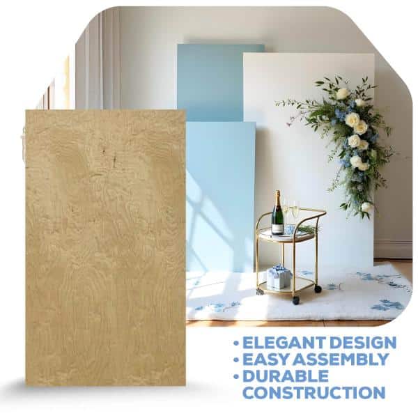 Rectangle Collapsing Chiara Wall Panel – Select Your Size! | Rental Rectangle Collapsing Chiara Wall Panel – Select Your Size! | Rental