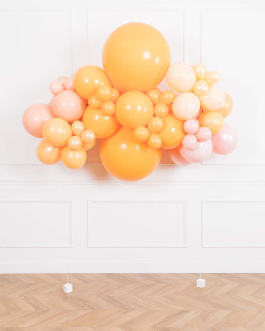 Citrus – Balloon Backdrop Floating Piece | Rental Citrus – Balloon Backdrop Floating Piece | Rental