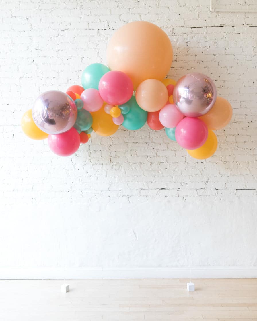 Colorful Bloom – Floating Balloon Arch – 5ft | Rental Colorful Bloom – Floating Balloon Arch – 5ft | Rental