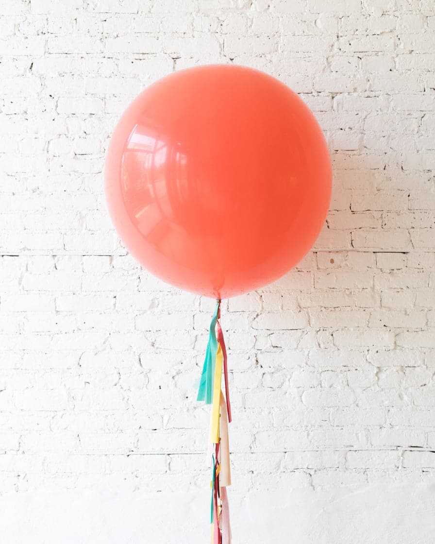 Colorful Bloom – Giant Balloon with Tassel | Rental