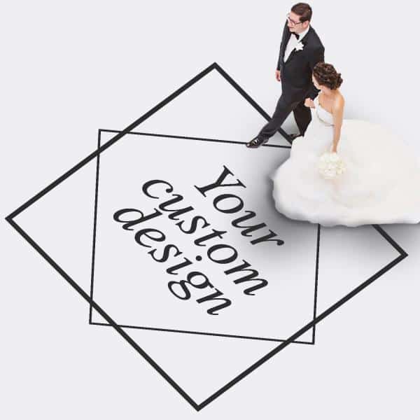 Premium Vinyl Dance Floor Wrap Custom Size & Design | Rental Premium Vinyl Dance Floor Wrap Custom Size & Design | Rental