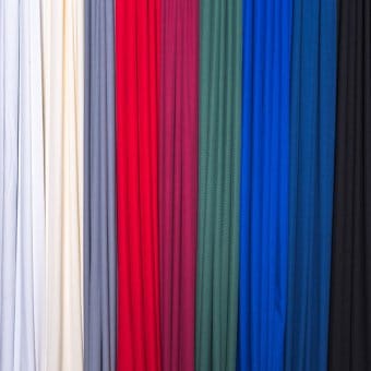 Poly Premier Plus “Poly Satin” Cloth Drape Panel w/ Sewn Rod Pocket by Eastern Mills – 18ft | Rental