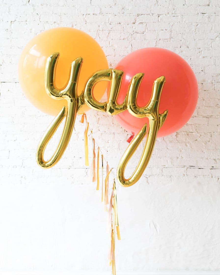 GIFT-Coral & Yellow Giant Yay Bouquet | Rental GIFT-Coral & Yellow Giant Yay Bouquet | Rental