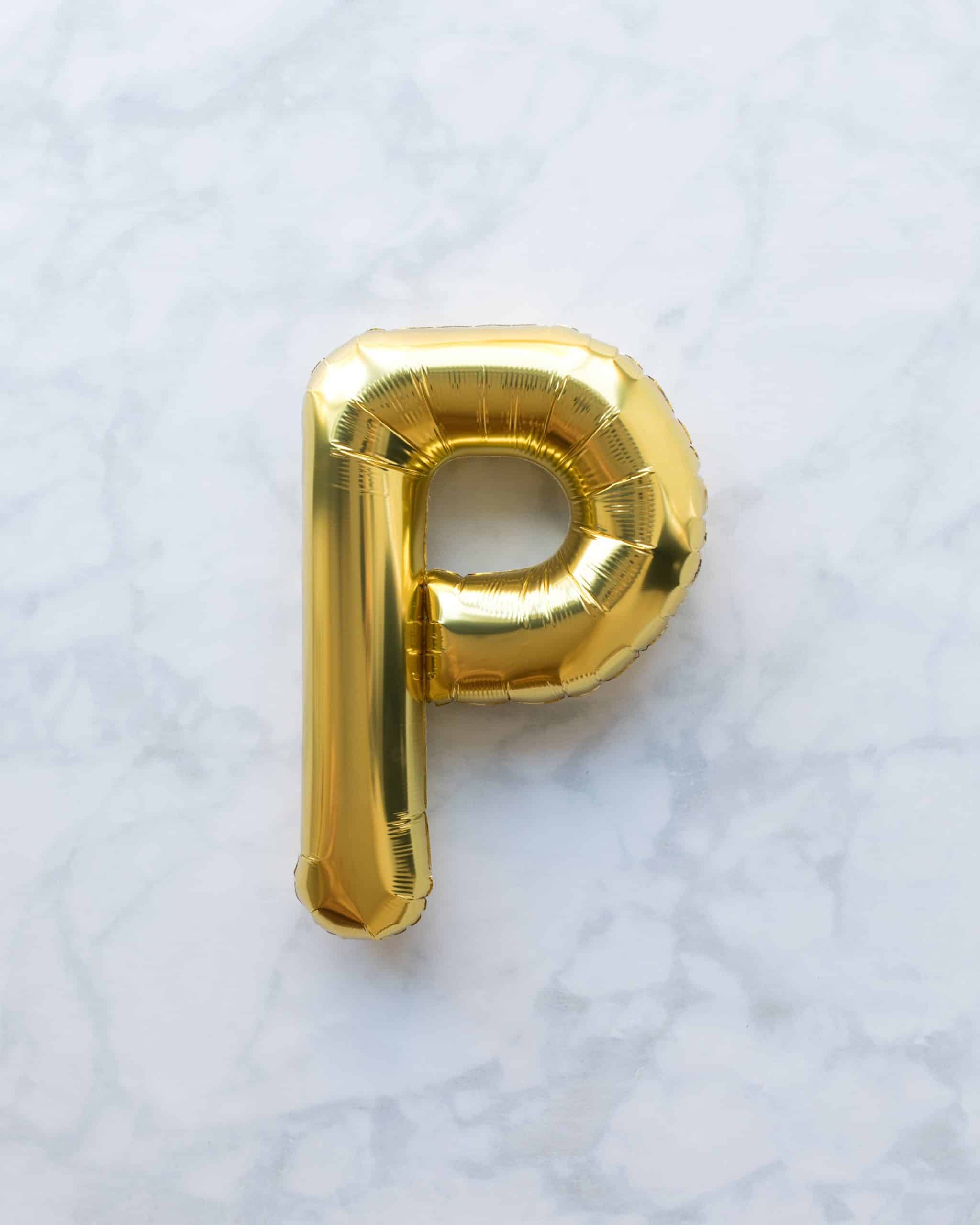 16in Gold Foil Letter | Rental