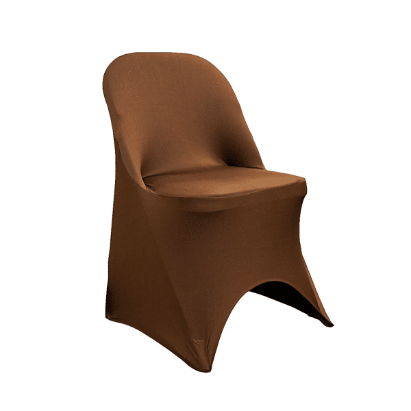 200 GSM Grade A Quality Folding Chair Cover By Eastern Mills – Spandex/Lycra – Chocolate Brown | Rental 200 GSM Grade A Quality Folding Chair Cover By Eastern Mills – Spandex/Lycra – Chocolate Brown | Rental