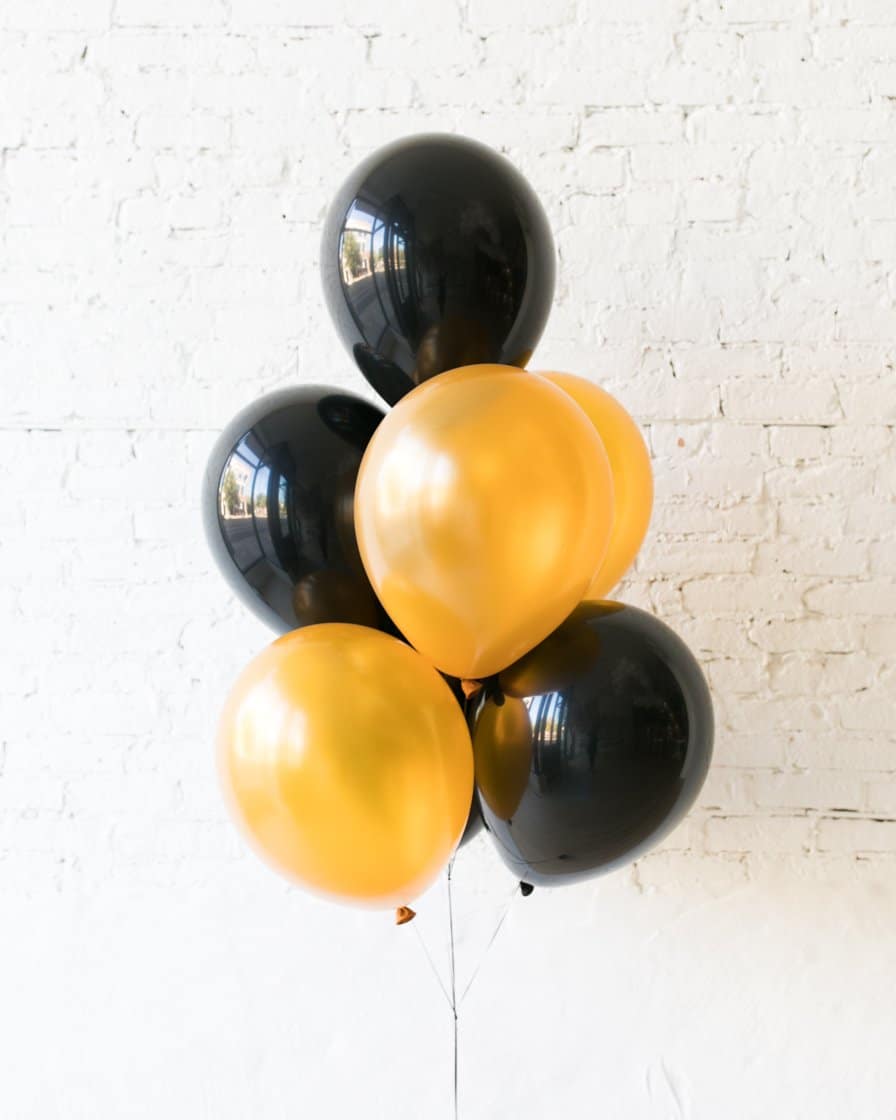 New Year’s Eve – 16in Balloon Bouquet – Set of 2 | Rental