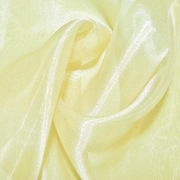 Crystal Organza Wholesale Fabric in Banana 202 | Rental
