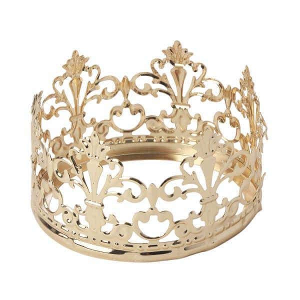 Decostar™ Metal Royal Crown – Gold | Rental