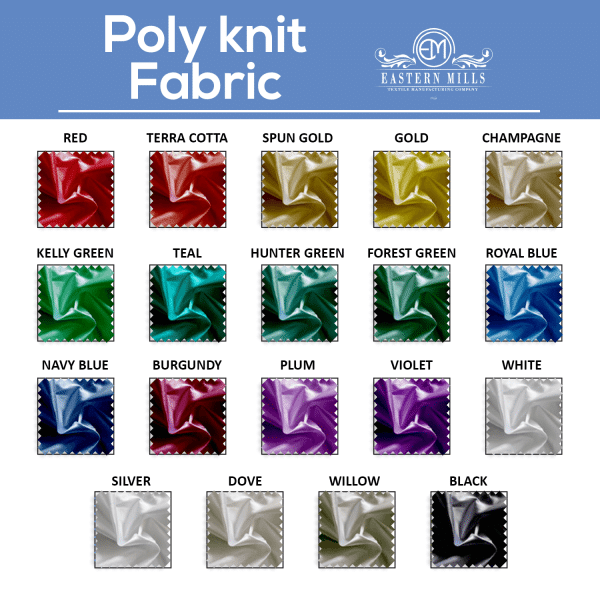 Poly Knit Fabric by the Yard | Rental