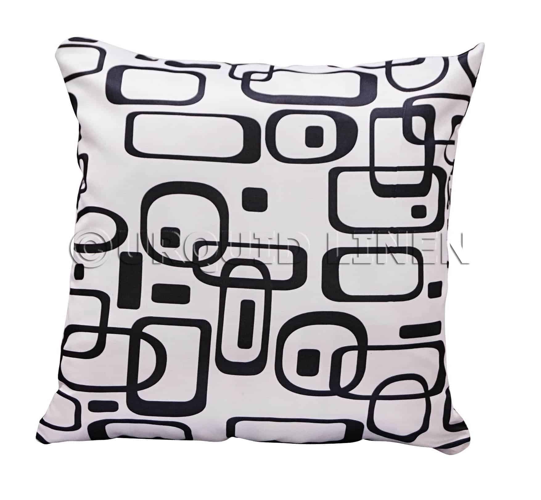 Retro Lamour Print Throw Pillow | Rental Retro Lamour Print Throw Pillow | Rental