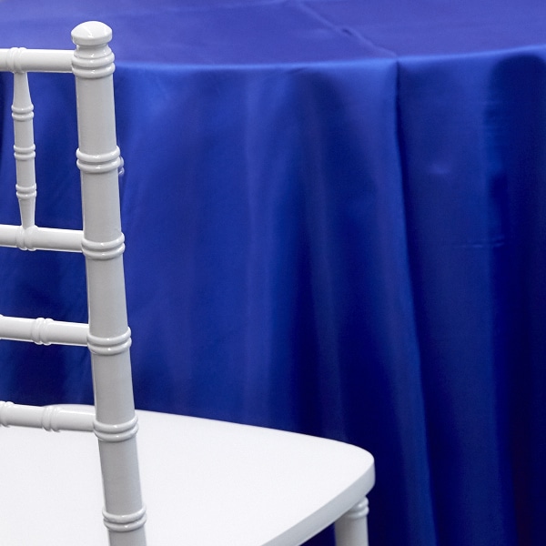ROYAL BLUE – *FR* Taffeta Tablecloth by Eastern Mills – Many Size Options | Rental ROYAL BLUE – *FR* Taffeta Tablecloth by Eastern Mills – Many Size Options | Rental