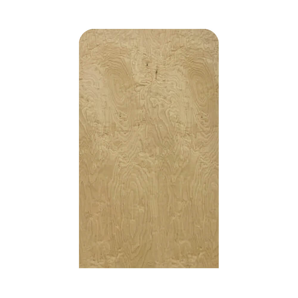 Chiara Rectangle Soft Edge Arch Wall Panel – Wood (72″H x 40″W) | Rental
