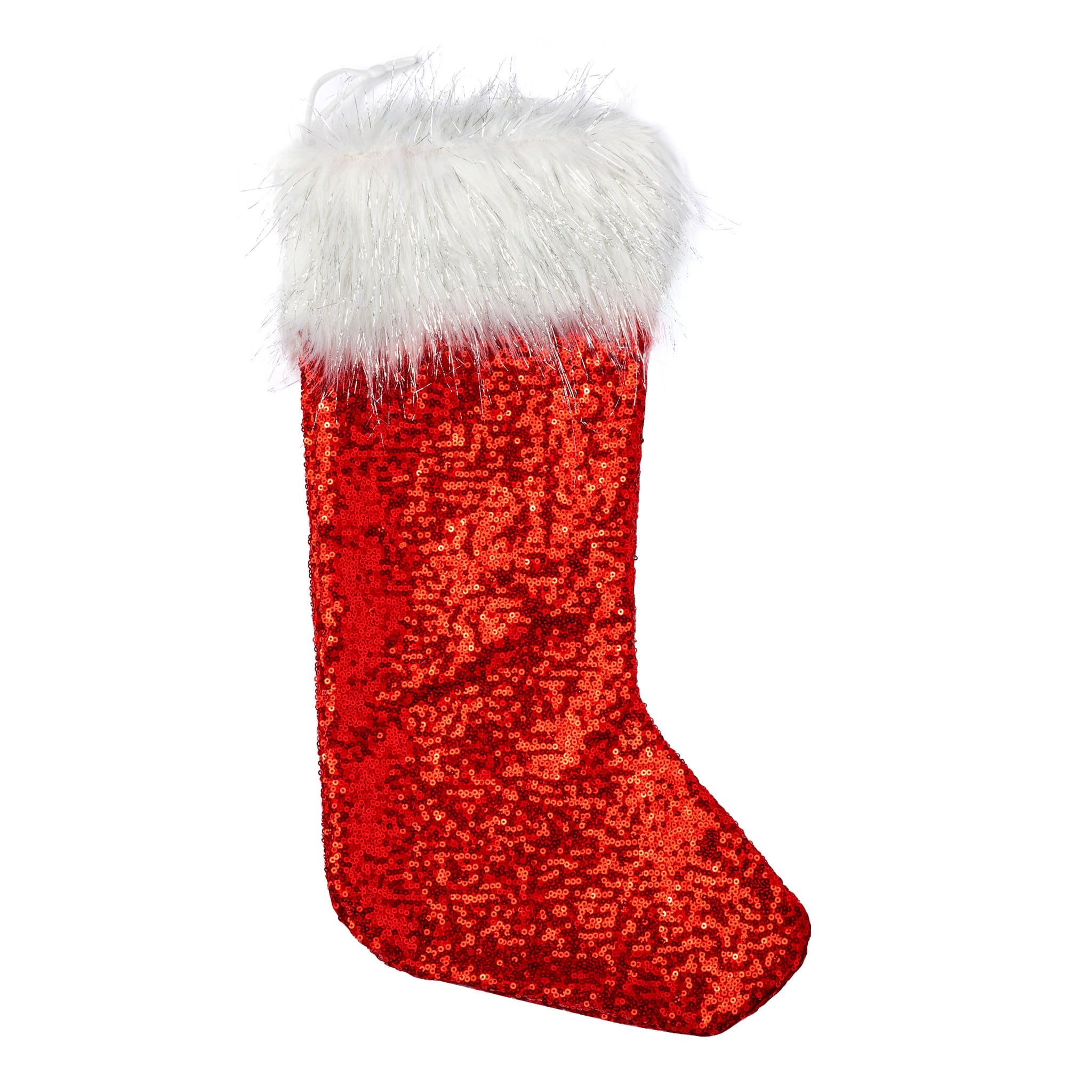 Glitz Sequin Christmas Stocking – Red | Rental Glitz Sequin Christmas Stocking – Red | Rental