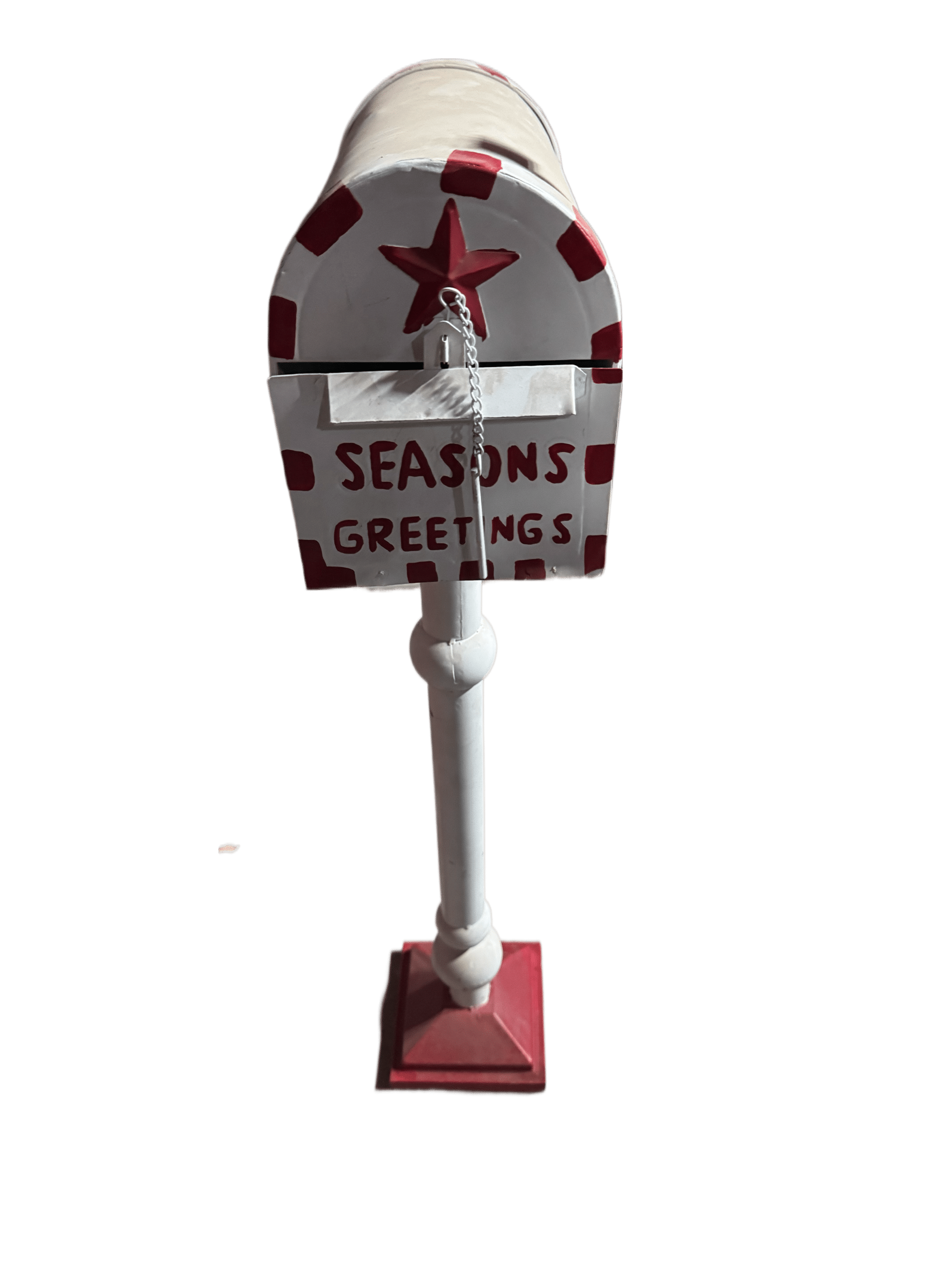 Christmas Mailbox (White) | Rental