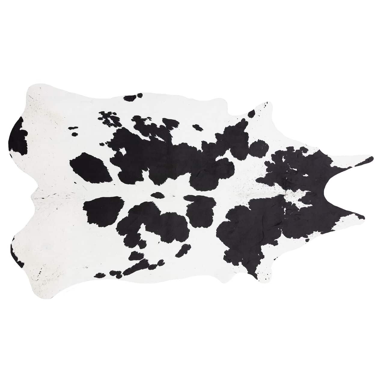 Faux Cowhide Rug | 2’6″ x 4’2″ | Black/White | Rental Faux Cowhide Rug | 2’6″ x 4’2″ | Black/White | Rental