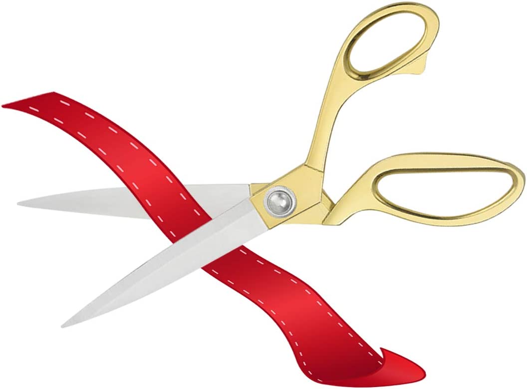 Ribbon Cutting Scissors Giant Scissors Large Scissors for Ribbon Cutting Ceremony Gold Scissors for Ribbon Cutting Professional Scissors for Fabric Heavy Duty Scissors for Cutting Plastic Cardboard | Rental Ribbon Cutting Scissors Giant Scissors Large Scissors for Ribbon Cutting Ceremony Gold Scissors for Ribbon Cutting Professional Scissors for Fabric Heavy Duty Scissors for Cutting Plastic Cardboard | Rental