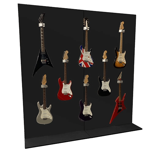 Guitar Wall – Black | Rental Guitar Wall – Black | Rental