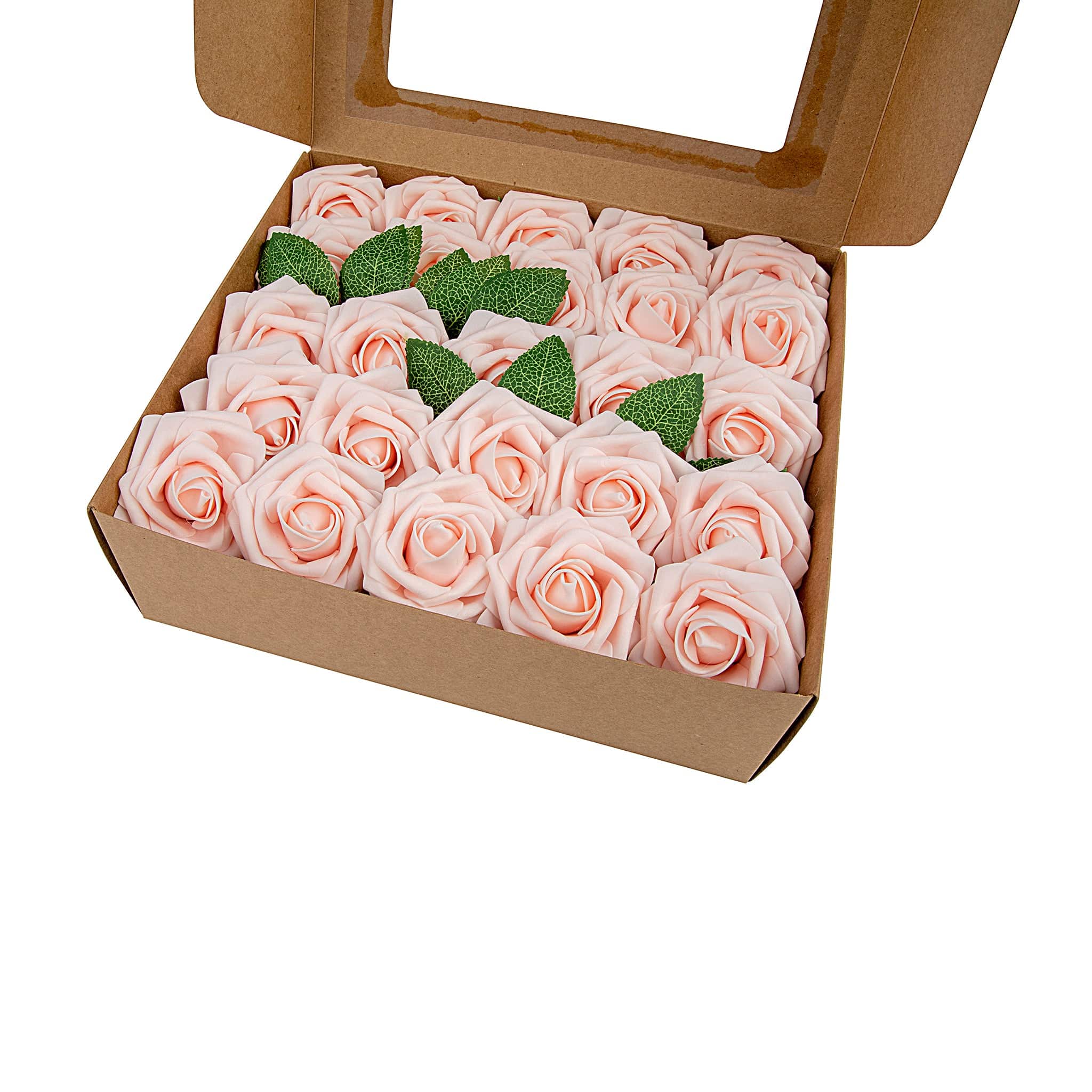 Artificial DIY Foam Rose Stems (50 pcs) – Blush/Rose Gold | Rental Artificial DIY Foam Rose Stems (50 pcs) – Blush/Rose Gold | Rental