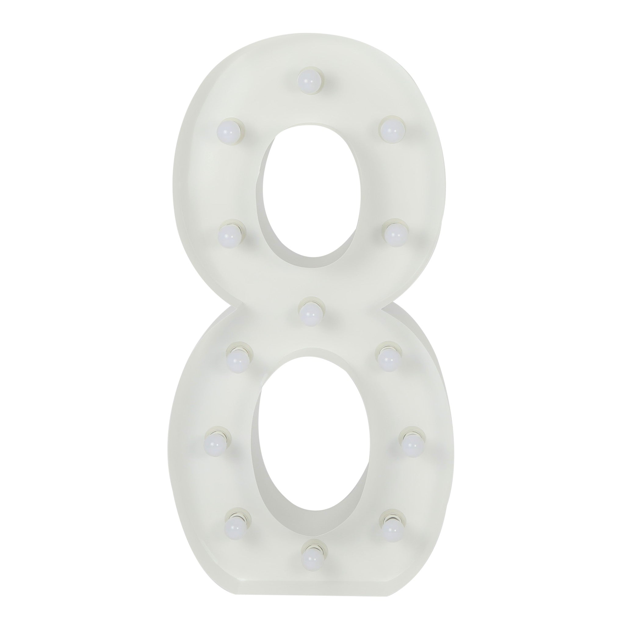 Large 4ft Tall LED Marquee Number – 8 | Rental Large 4ft Tall LED Marquee Number – 8 | Rental