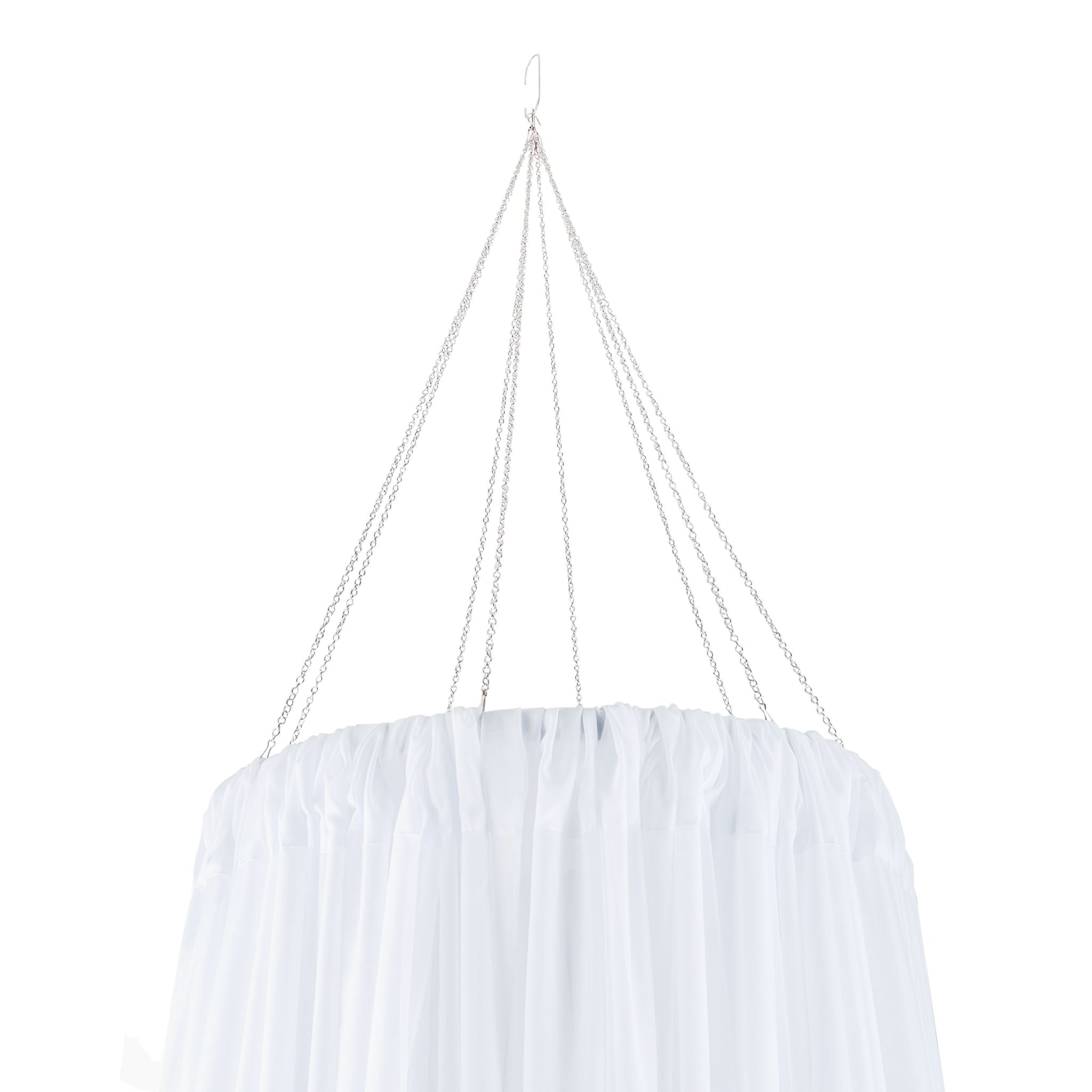 24″ Hoop Ring Hardware Kit for Ceiling Draping | Rental