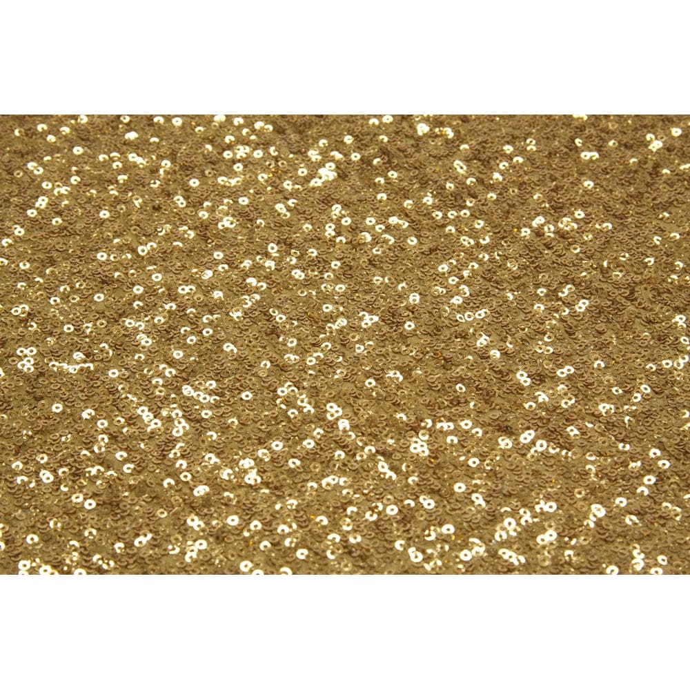 10 yards GLITZ Sequins Fabric Bolt – Gold | Rental