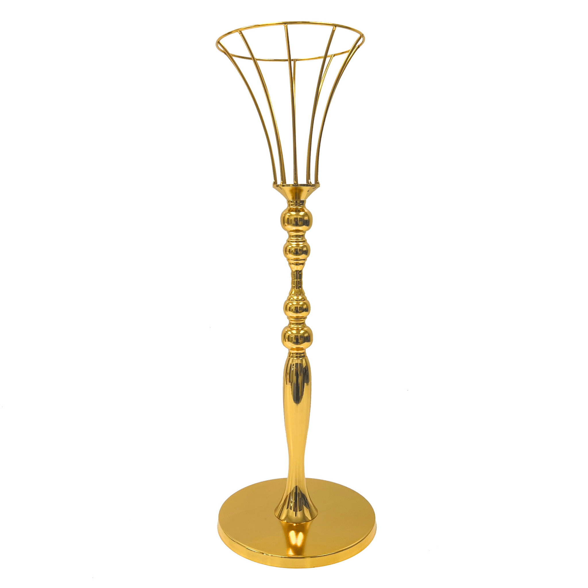 Vintage Floral Centerpiece Stand – Gold | Rental Vintage Floral Centerpiece Stand – Gold | Rental