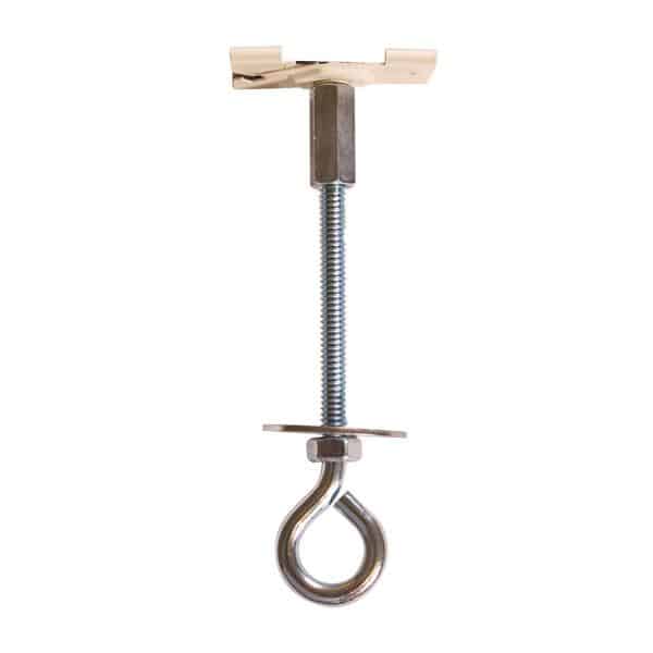 X-Clip Tbar Track W 4″ Eye Hook | Rental X-Clip Tbar Track W 4″ Eye Hook | Rental